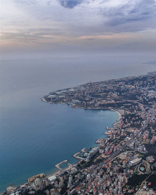 Lazy Days 🌫️...  jounieh  downtown  lebanon  dji  drones  quadcopter ... (Joünié)