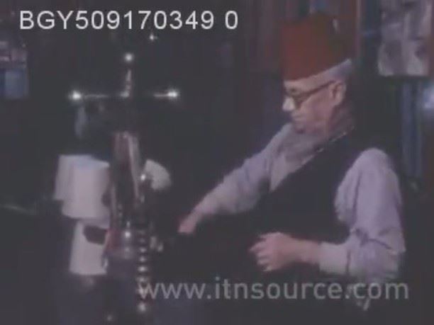 Leading tarboosh maker in  Beirut is Mr. Michel Jalkh