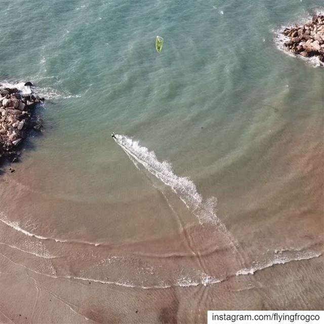 Learn how to kitesurf now.(Shot from today's session with @moemikati... (Tripoli, Lebanon)