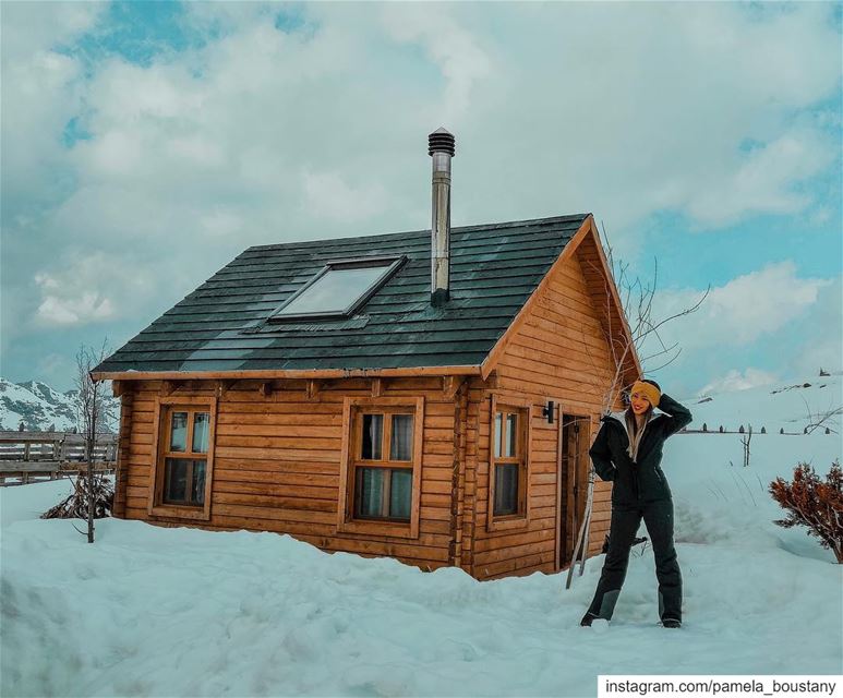 Leave me in a wooden cabin in the middle of nowhere and i’ll be the... (El Laklouk, Mont-Liban, Lebanon)