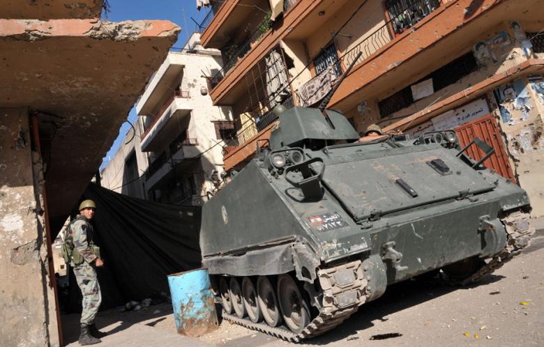 Lebanese Army in Tripoli