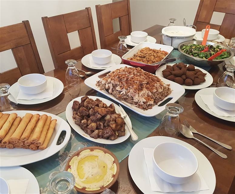 Lebanese Dinner 🇱🇧🌸Ouze / Minced Meat Rice🌸Chich Barak🌸Salad🌸Baba (Greater Montreal)