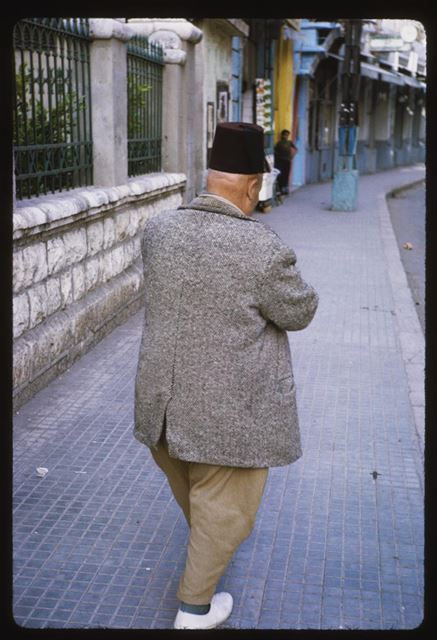 Lebanese man in Beirut  1965 