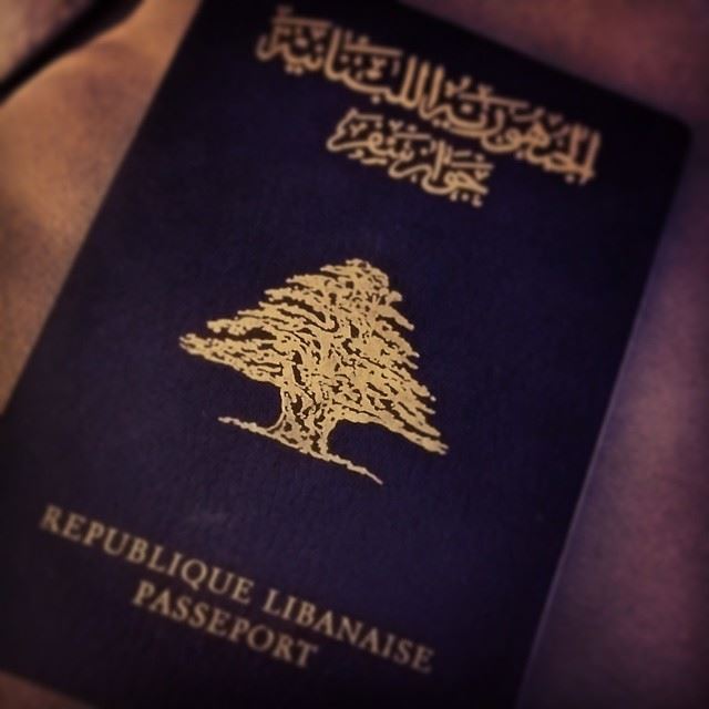  lebanese  passport  lebanon  beirut  cedar  tree  our ...