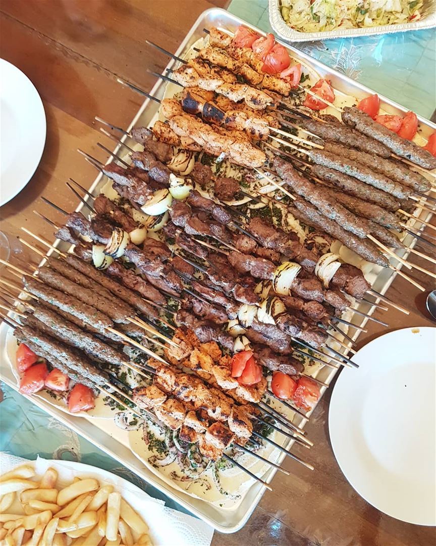 Lebanese Style Barbecue 🍢 Finally the sun is out ☀ thecookette ... (Greater Montreal)