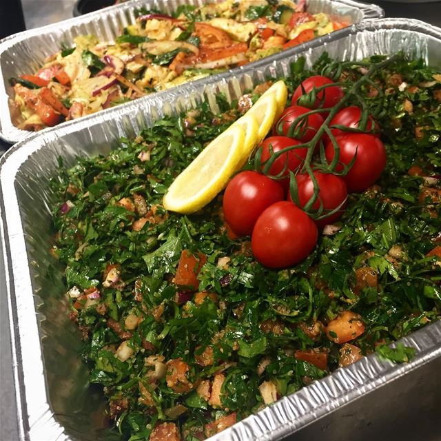  lebanesefood  lebanesecuisine  food  lebanon  foodbyafram  tabbouli ...