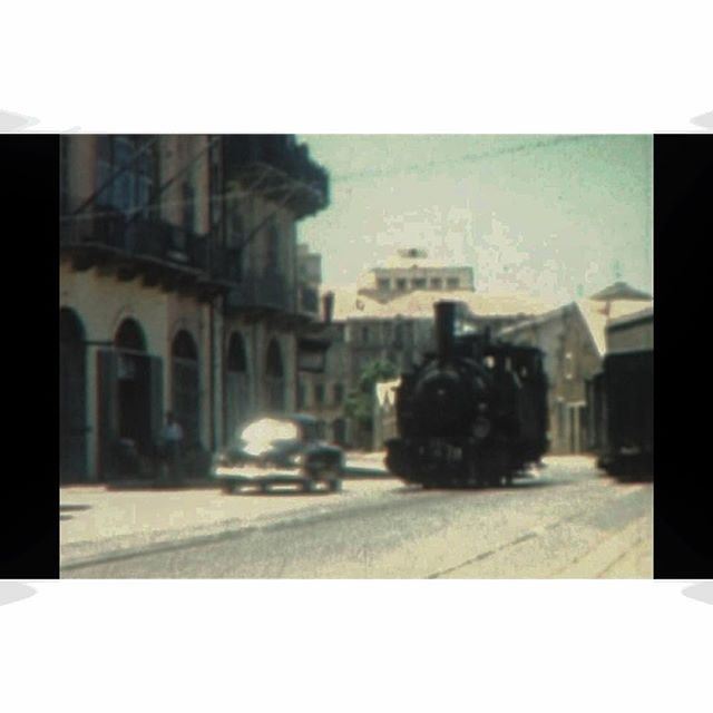 LebaneseTrain Near The Port Of Beirut In 1971 .