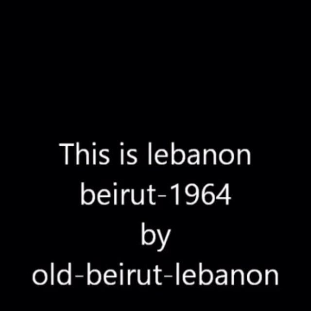 Lebanon Beirut 1964 ,
