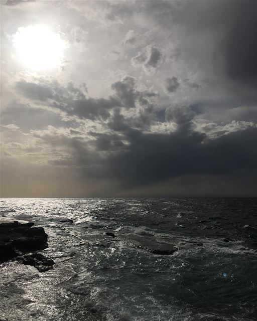  lebanon  beirut  beautiful  sea  sky  clouds  spring  sun  nature ...