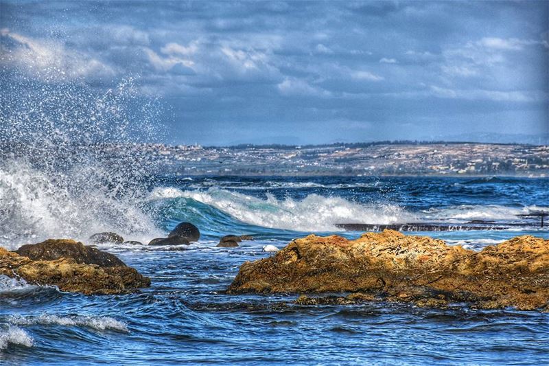  lebanon  beirut  tyre  photography  southlebanon  sea  clouds  beach ... (Tyre, Lebanon)