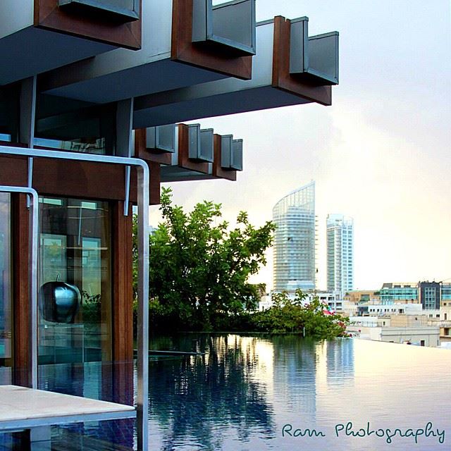  lebanon  beirut  view  downtown  hotel  roof  swimming  pool  igers ...