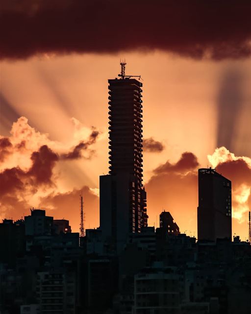  Lebanon  Beirut  Winter  Weather  Sky  City  Clouds  Colors  Sunset ...