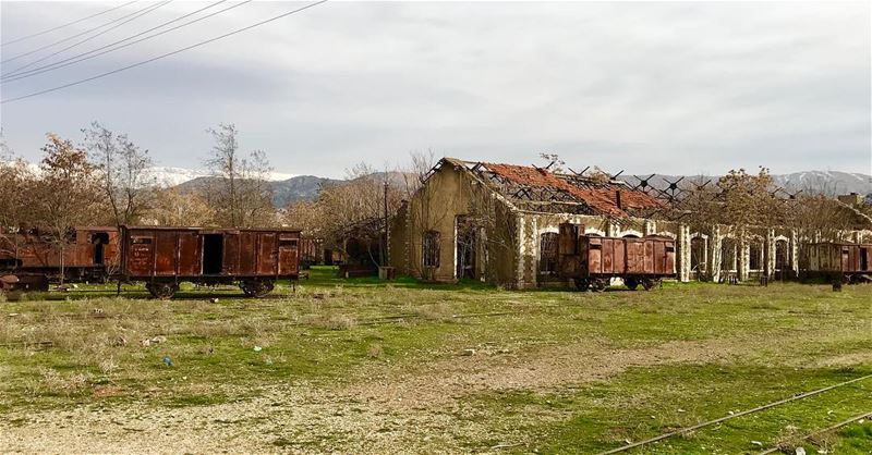  lebanon bekaa beqaa riyaq  livelovelebanon livelovebeirut trainstation... (Riyaq, Béqaa, Lebanon)