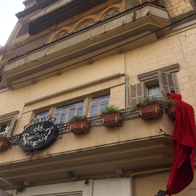  lebanon  city  balcony  livelovelebanon  beautifullebanon  boutique ... (Gemmayze)