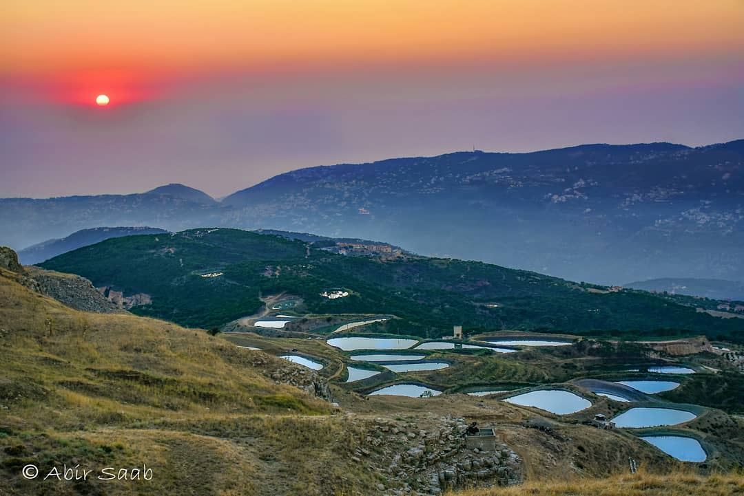 lebanon  falougha  ponds  sunset  livelovebeirut  insta_lebanon ... (Falougha, Mont-Liban, Lebanon)