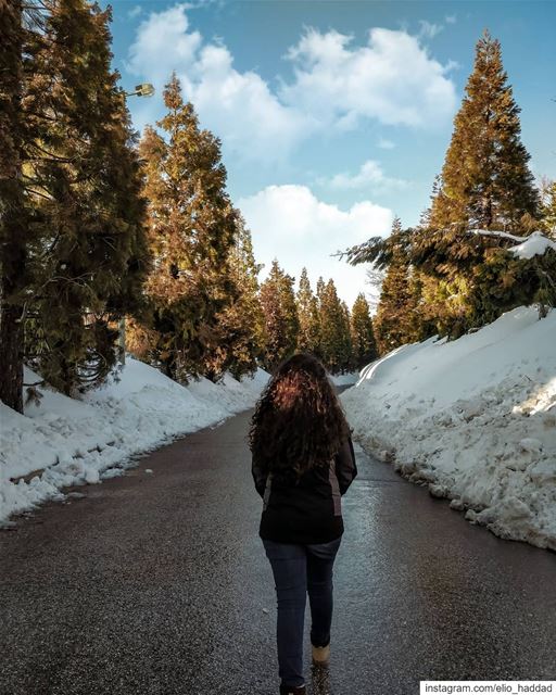  Lebanon 🇱🇧  Faqra  Kfardebian   Winter  Mountains  Mountain  Snow ...