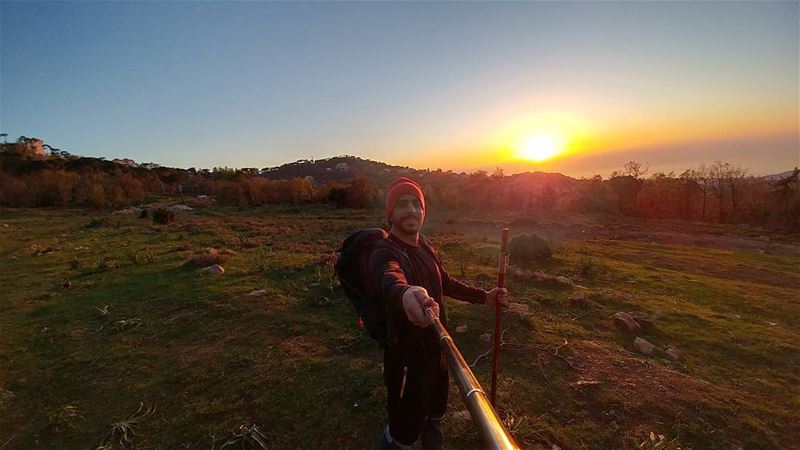 🚶🌅 ....... lebanon  hiking  backpacking  nature  lifeofadventure ... (Bikfayya, Mont-Liban, Lebanon)