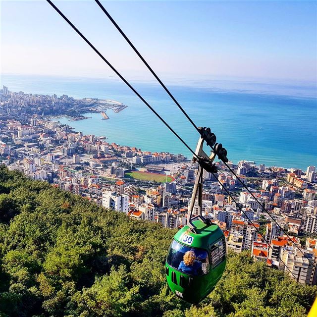 Lebanon is lovel🇱🇧❤ beautifulview  beautifulweather  beautifullebanon ... (Harissa Teleferque)