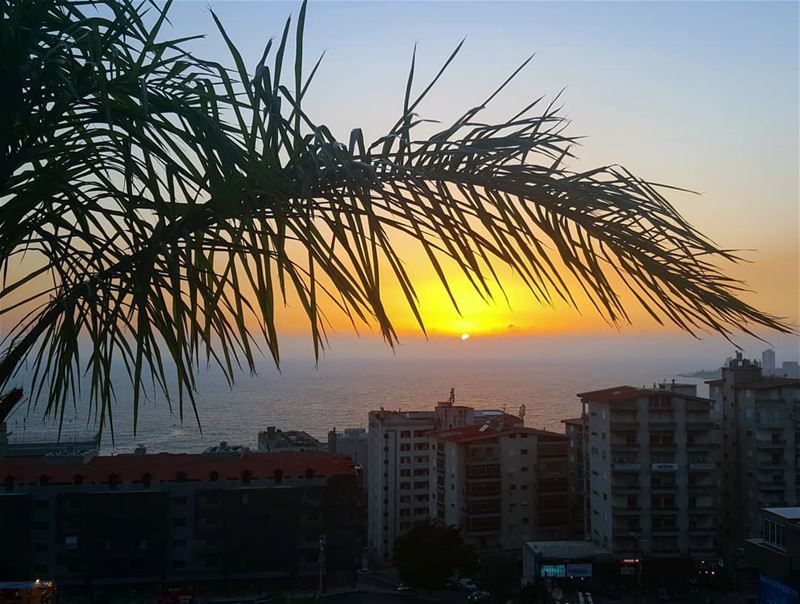 👋🏻👋🏻🌅 ........... Lebanon  jounieh  sunset  dusk ... (Joünié)