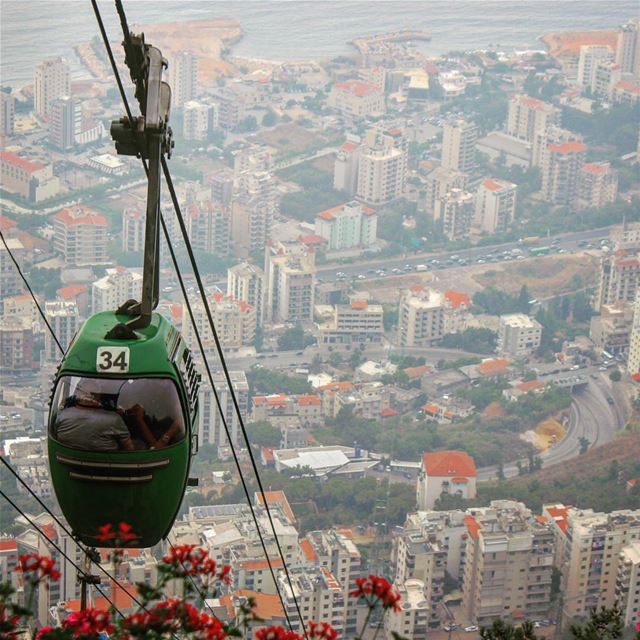  Lebanon  Junieh  telefrique  Summer ...