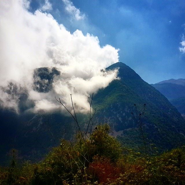  lebanon  kaserwen  mountains  ofroad  trip  foggy  weather  blue ...