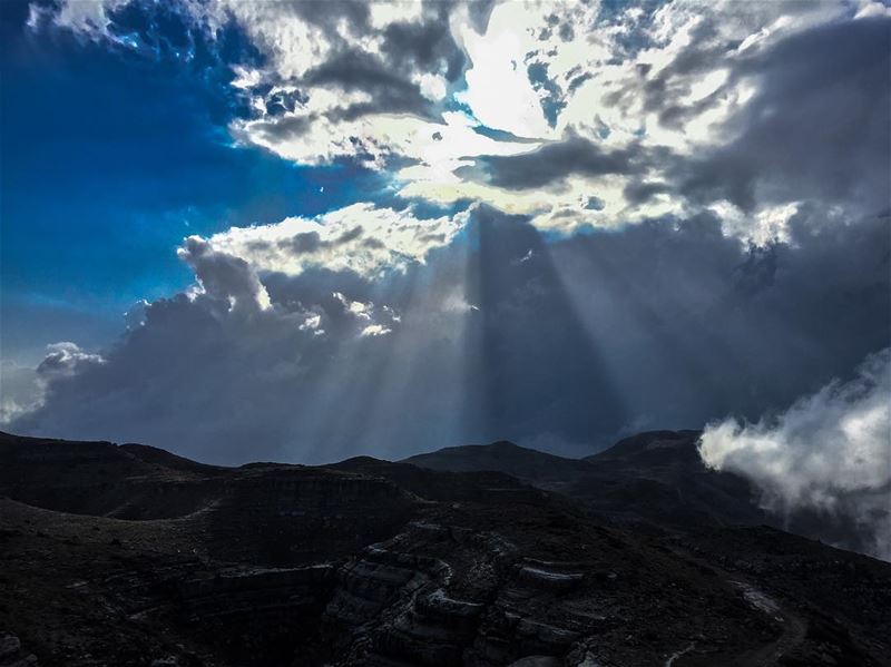  lebanon  lebanese  clouds  rays  mountains  hiking  hikingadventures ... (Mount Lebanon Governorate)