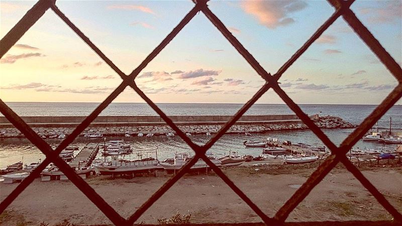  lebanon  lebanoninapicture  livelovelebanon  okaibe  sea  haze  boat ...