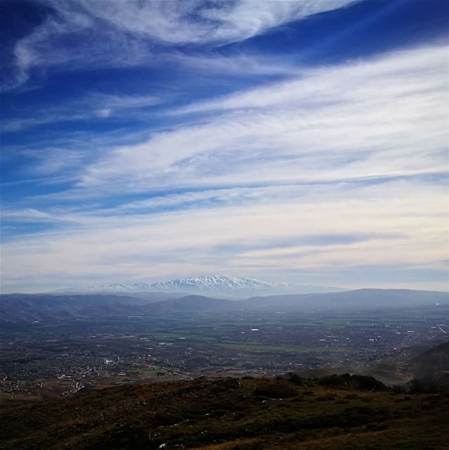  Lebanon  Lebanonspotlights  Bekaa  WalkIn  Blue  Sky  Snow ... (Beqaa Valley)