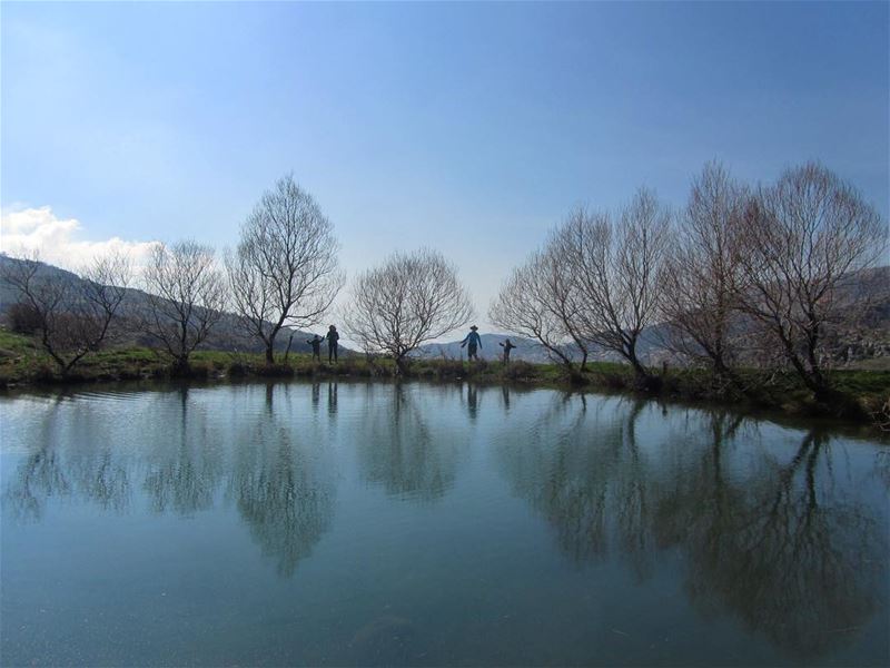  lebanon  nature  landscape  lake  outdoors  reflection  hiking  trekking ...