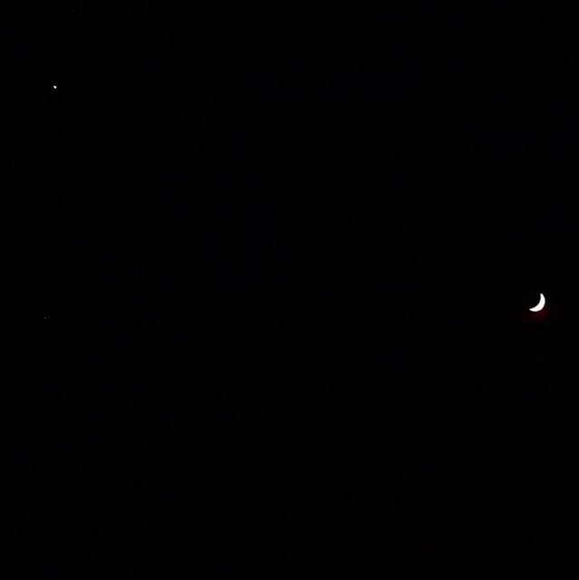  lebanon  night  moon  stars  sky  summer  hilal ... (Qarnayel)