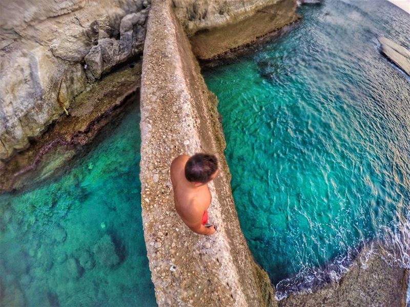 Lebanon or Maldives?..... lebanon sun beach oceon cliff adventure... (Naqoura)