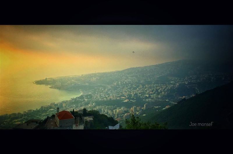  lebanon  romantic  red  seaview  sun  photographer  clowds  church ...