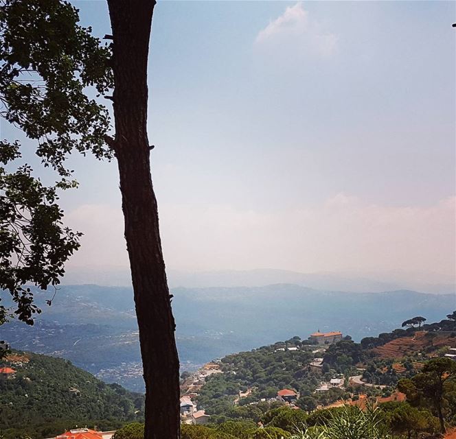 Lebanon's Summer lebanon  summer  mountain  chilling  afternoon ... (Nara w Nour Resto Cafe)