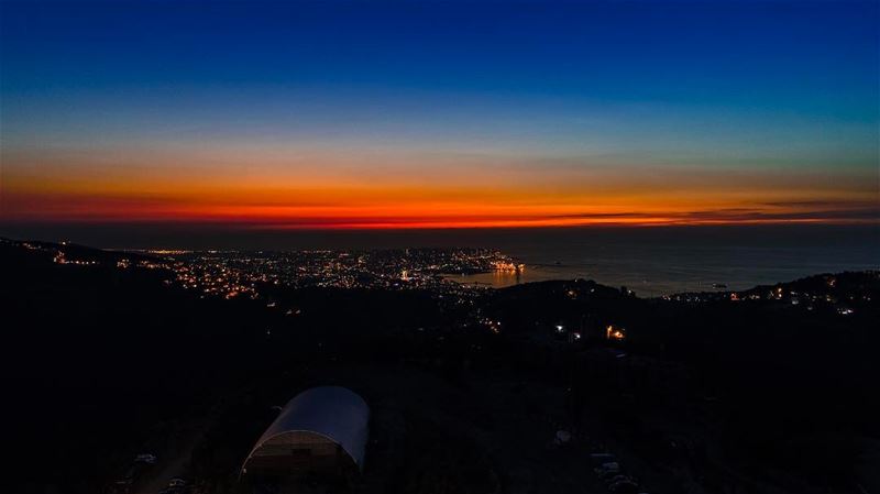 Lebanon's sunset from a Souk El Akel; Beitmisk perspective  soukelakel ... (Souk el Akel)