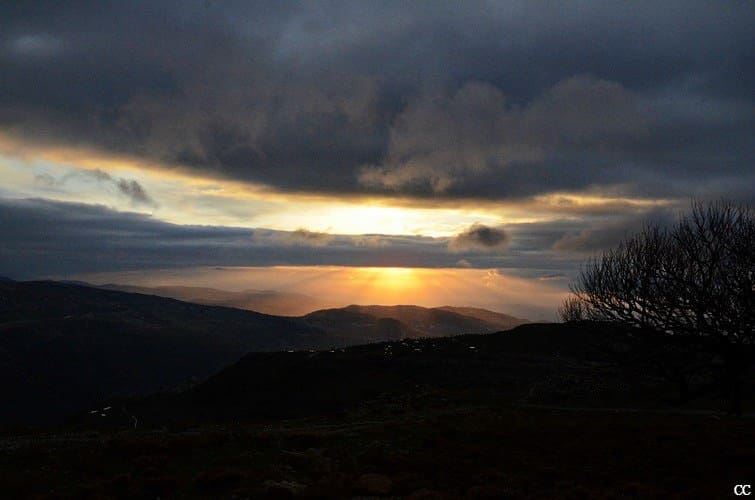  lebanon  sannine  sunset  scenery  sky  sun  clouds  colors ...