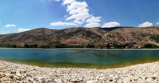  lebanon  scenery  landscape  sky  clouds  water  bekaa  yammouneh  lake ...