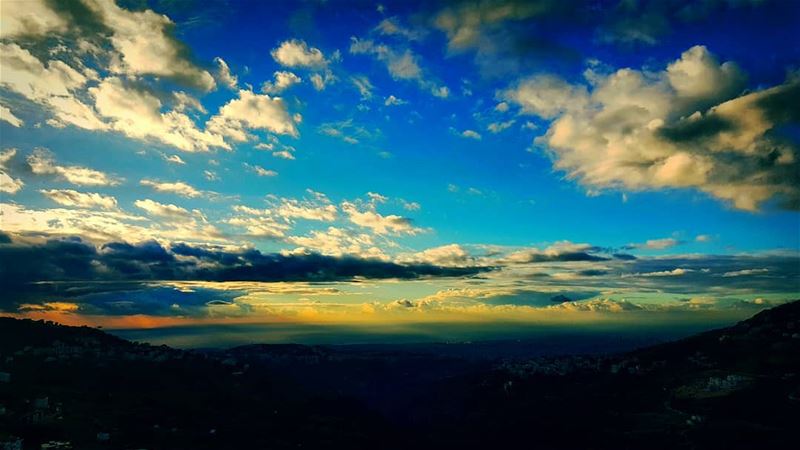  lebanon sunset naturephotography nature_perfection nature clouds cloudy...