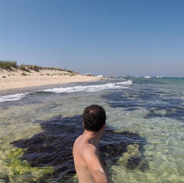 🏝🌊•••••••••• Lebanon  thisislebanon  beautifuldestinations ... (Rabbits Island- El Mina.)