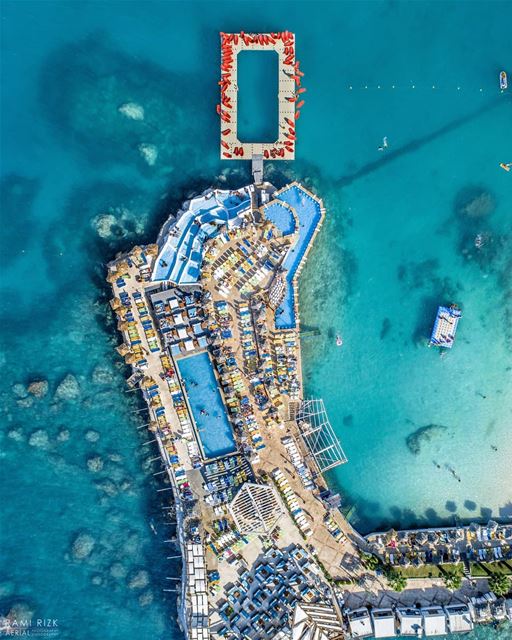 Lego on the beach ⛱️...  lebanon  chekka  dji  drones  quadcopter ... (Chekka)