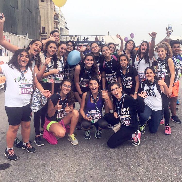 Les Guides au marathon ☘💪🏻 (Beirut Marathon)