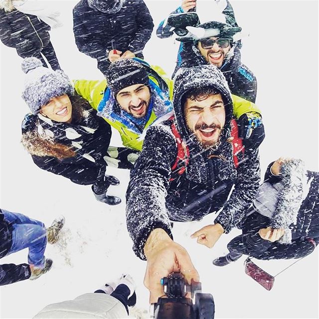 Let it snow ❄️✨  2k16  gopro  mylebanon  lebanon  snow  livelovesports ... (Faraya)
