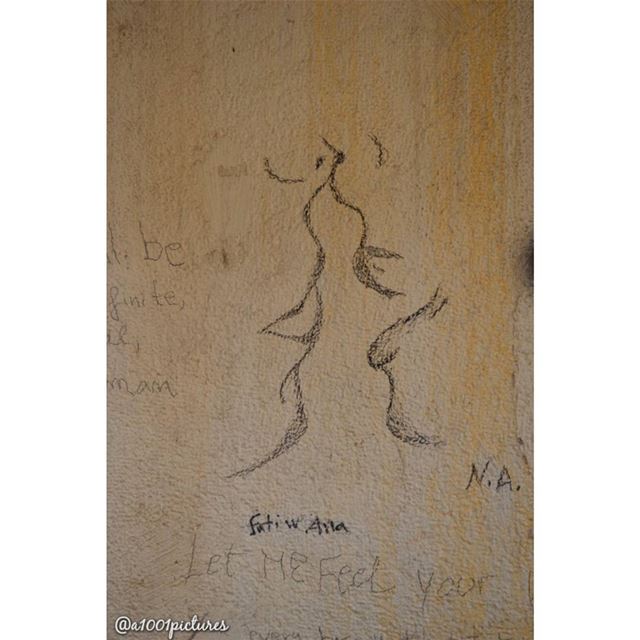 "Let me feel you every breath", by an unknown artist. But who ever did... (St Nicolas Stairs)