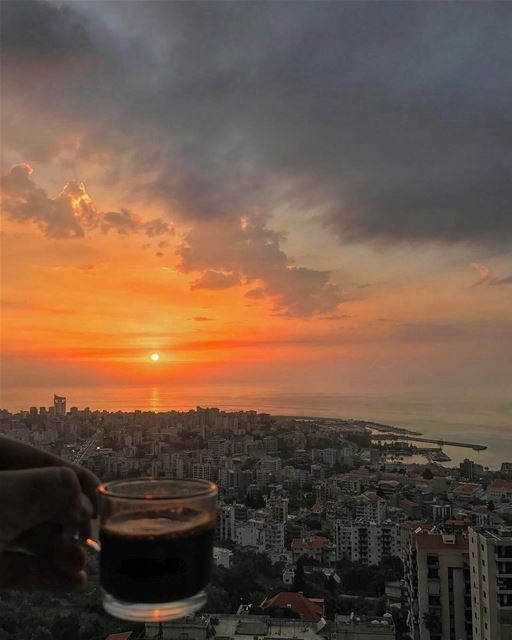 Let me tell you a story about Beirut ☕️🌅✨❤️•By @pietrobassil ... (Joünié)
