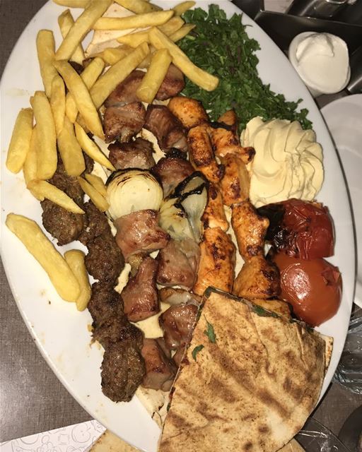 Let's BBQ 🍗🍖🥓🍤 ... phototakenbyme bbqlovers jbeil lebanon rockjbeil... (Rock Restaurant)