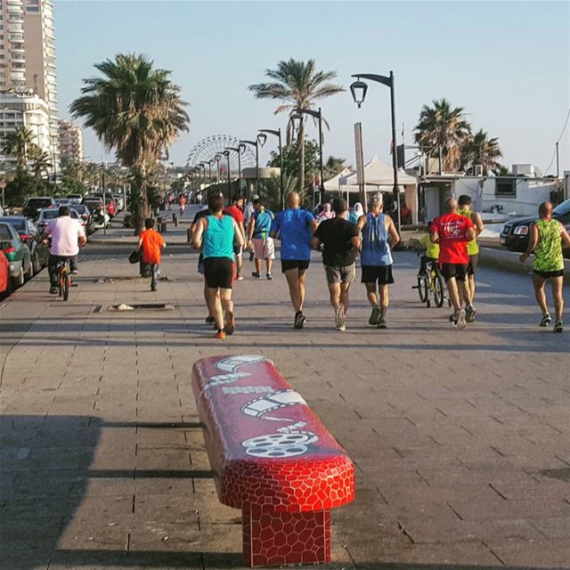 Let's Be Fit..💙This is summer in Beirut... beirut  happyfriday ...... (Beirut, Lebanon)