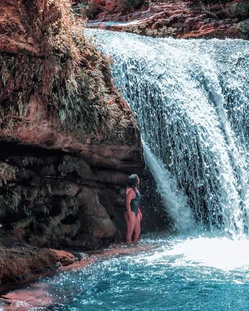 let’s be still, only for a while-this is just half the waterfall; make... (Lebanon)