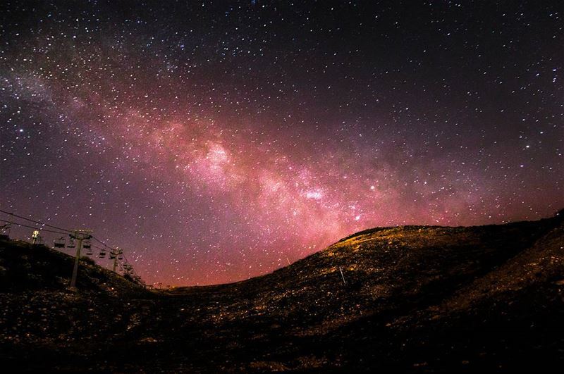 Let's cuddle and watch the stars 🌌🌌..... milkyway milkywaychasers... (Zaarour Club)