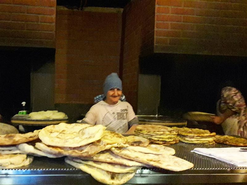 Let's eat something traditional!.......... breakfast ... (Al Qubayyat, Liban-Nord, Lebanon)