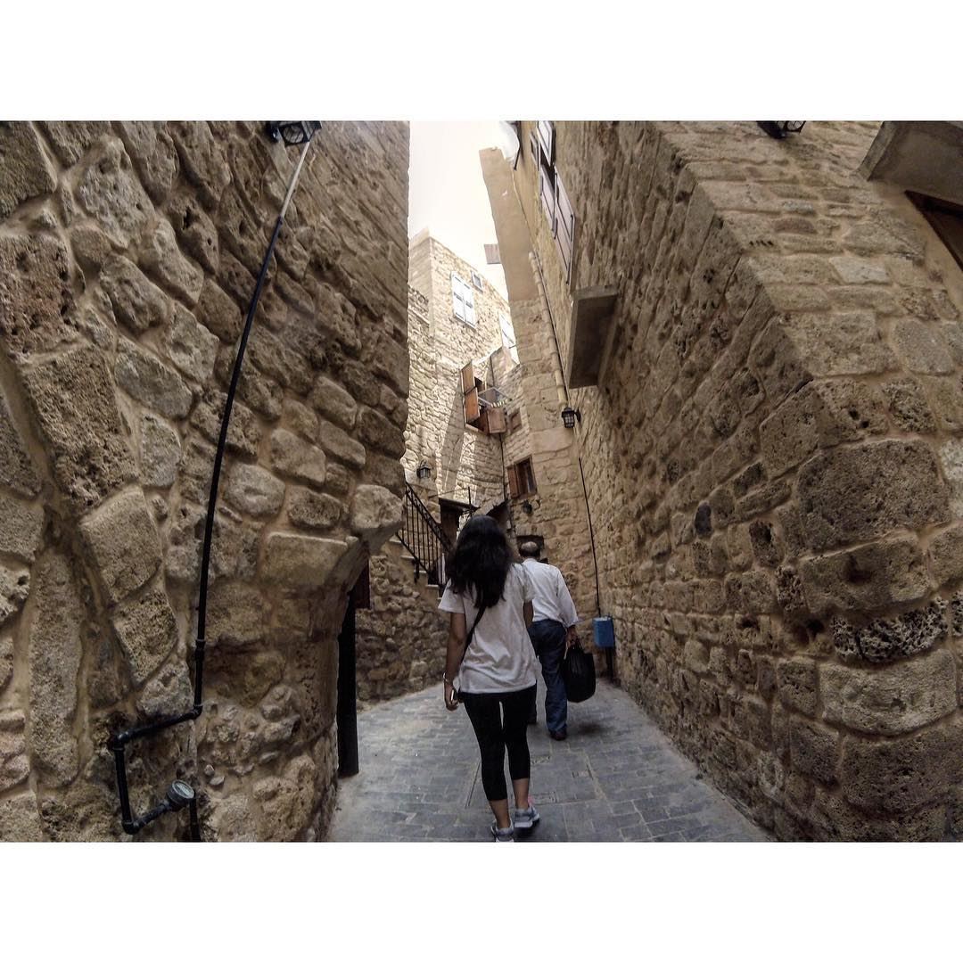 Let's go for a walk 👫........ architecture  detailing  saida ... (Saïda, Al Janub, Lebanon)