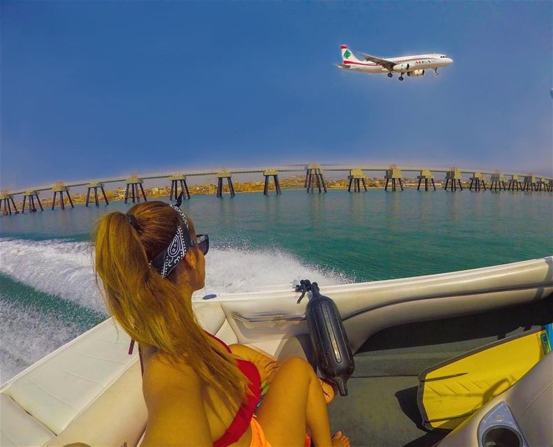 Let's Sail ⛵️and Fly ✈️... (Beirut, Lebanon)